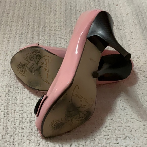 Ann Michelle Pink Patent Heels Size 5.5 - Picture 5 of 7